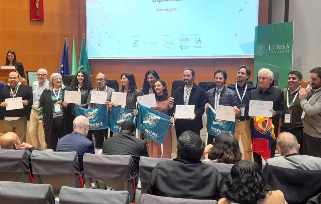 Proyecto FORJA de ingeniería civil recibe reconocimiento internacional en Roma 