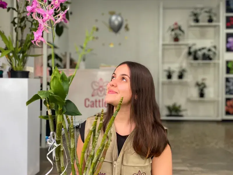 Cattleya, el emprendimiento de orquídeas que sirve como puente entre lo científico y la comunidad
