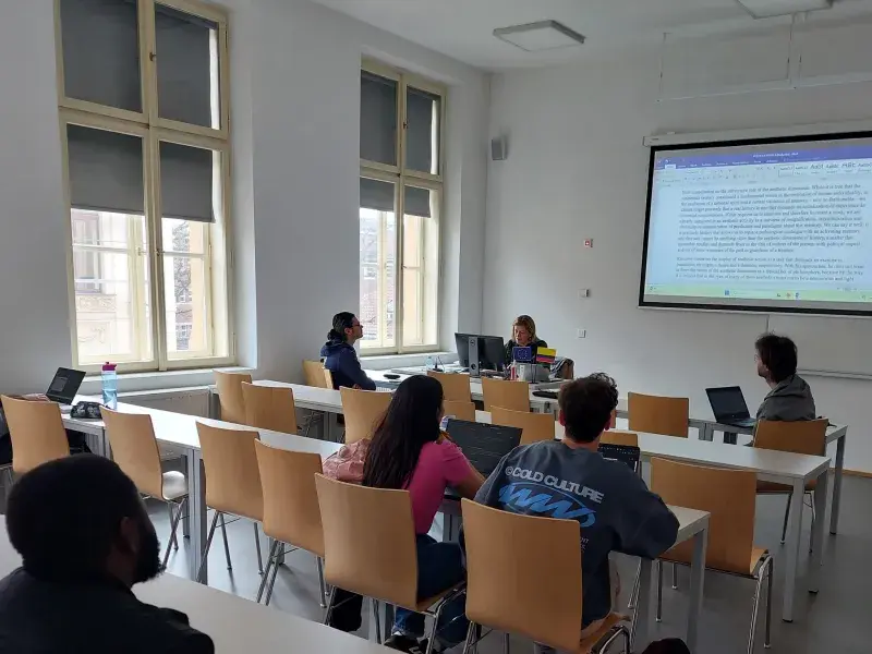 Fortaleciendo los lazos en la República Checa para el programa de Filosofía