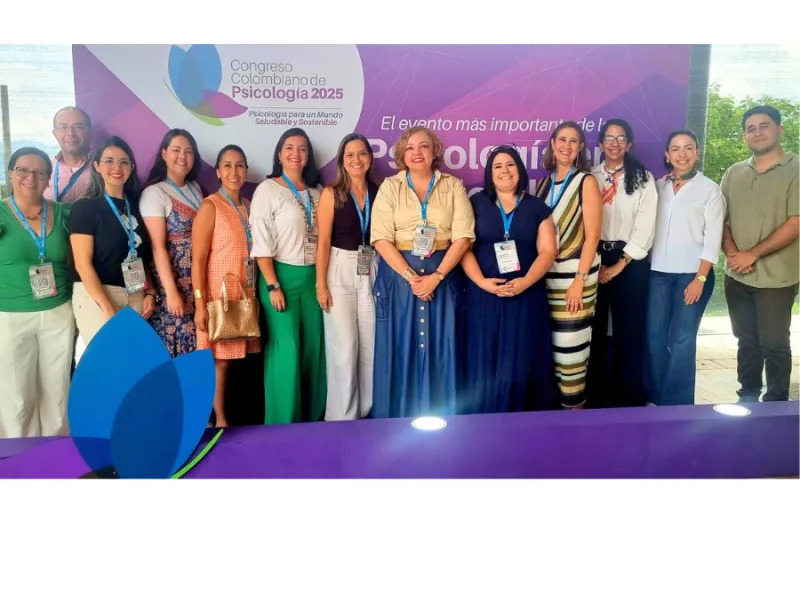 "Psicología para un mundo saludable y sostenible" en el Congreso Colombiano de Psicología 2025