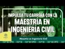 Embedded thumbnail for Maestría en Ingeniería Civil > Elementos adicionales de la página > Galería > Content Multimedia Gallery